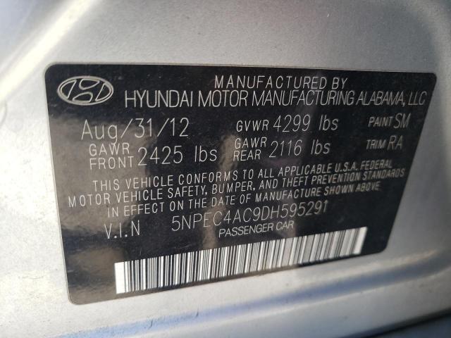Photo 10 from auction – 2013 HYUNDAI SONATA SE with VIN 5NPEC4AC9DH595291