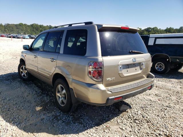 Photo 3 from auction – 2007 HONDA PILOT EXL with VIN 5FNYF28567B016227
