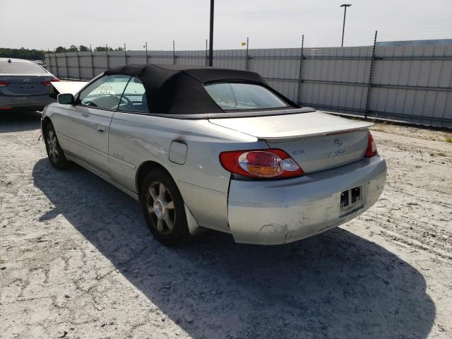 Photo 3 from auction – 2003 TOYOTA CAMRY SOLA with VIN 2T1FF28PX3C609404