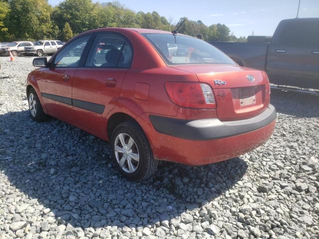 Photo 3 from auction – 2006 KIA RIO with VIN KNADE123566145344
