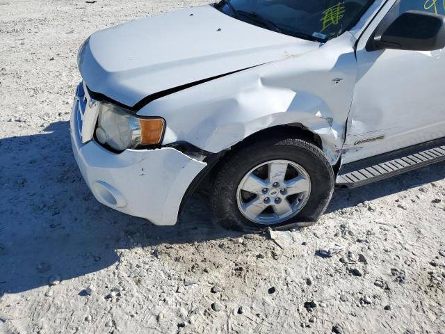Photo 9 from auction – 2008 FORD ESCAPE XLT with VIN 1FMCU03178KA49858