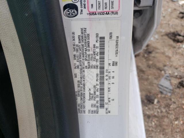 Photo 10 from auction – 2011 FORD FIESTA S with VIN 3FADP4AJXBM207352