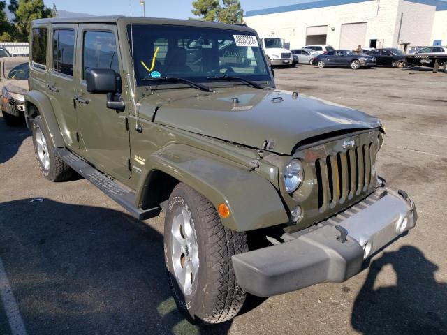 JEEP WRANGLER U 2015 with VIN 1C4BJWEG2FL696785 - Photo from auction
