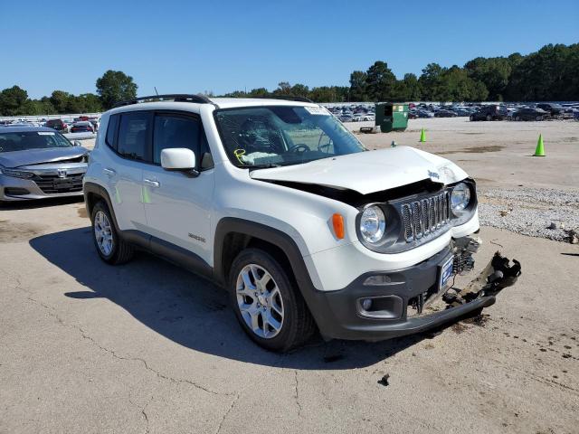JEEP RENEGADE L 2017 with VIN ZACCJABB1HPE98326 - Photo from auction