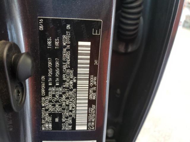 Photo 10 from auction – 2016 TOYOTA 4RUNNER SR with VIN JTEBU5JR5G5370778