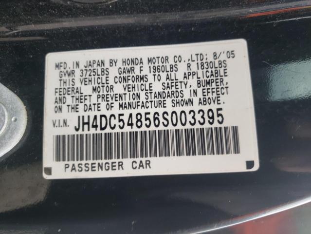 Photo 10 from auction – 2006 ACURA RSX with VIN JH4DC54856S003395