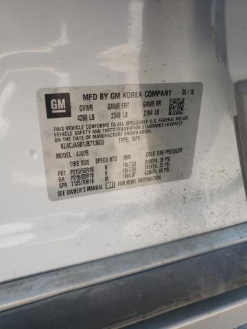 Photo 10 from auction – 2018 BUICK ENCORE PRE with VIN KL4CJASB1JB713603