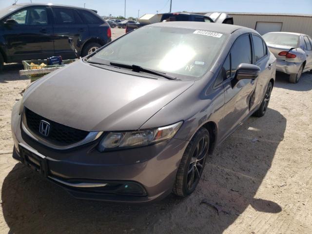 Photo 2 from auction – 2014 HONDA CIVIC LX with VIN 19XFB2F59EE066595