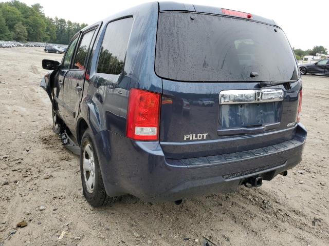 Photo 3 from auction – 2012 HONDA PILOT LX with VIN 5FNYF4H28CB035292