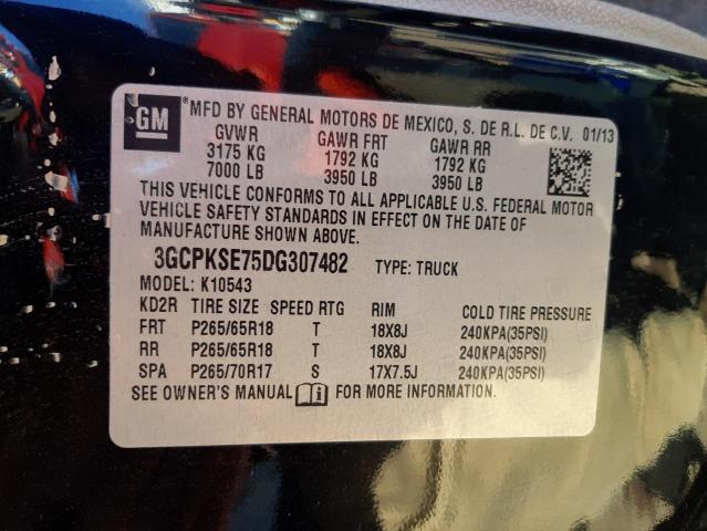 Photo 10 from auction – 2013 CHEVROLET SILVERADO with VIN 3GCPKSE75DG307482