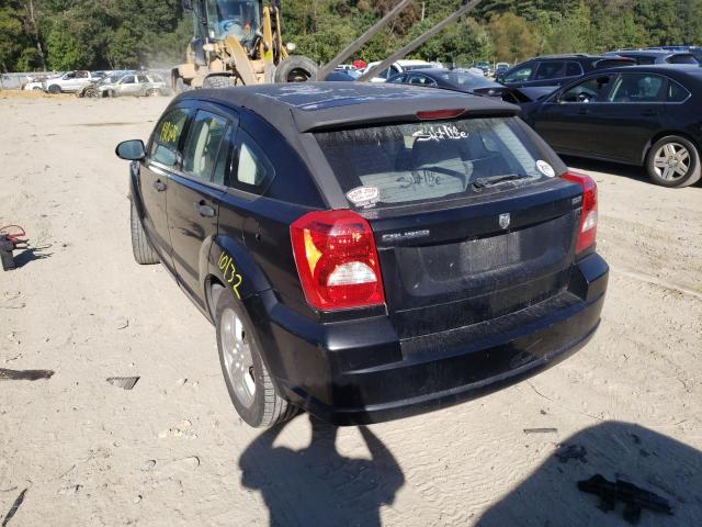 Photo 3 from auction – 2007 DODGE CALIBER SX with VIN 1B3HB48B27D262987