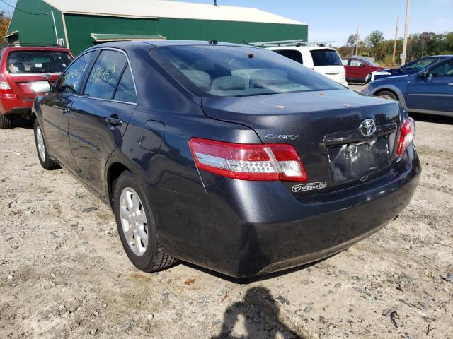 Photo 3 from auction – 2011 TOYOTA CAMRY BASE with VIN 4T1BF3EK1BU739470
