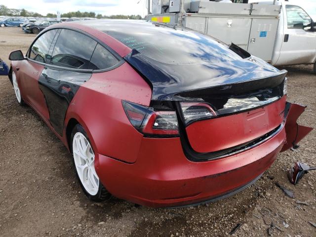 Photo 3 from auction – 2018 TESLA MODEL 3 with VIN 5YJ3E1EBXJF105436