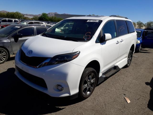 Photo 2 from auction – 2015 TOYOTA SIENNA SPO with VIN 5TDXK3DC0FS662178