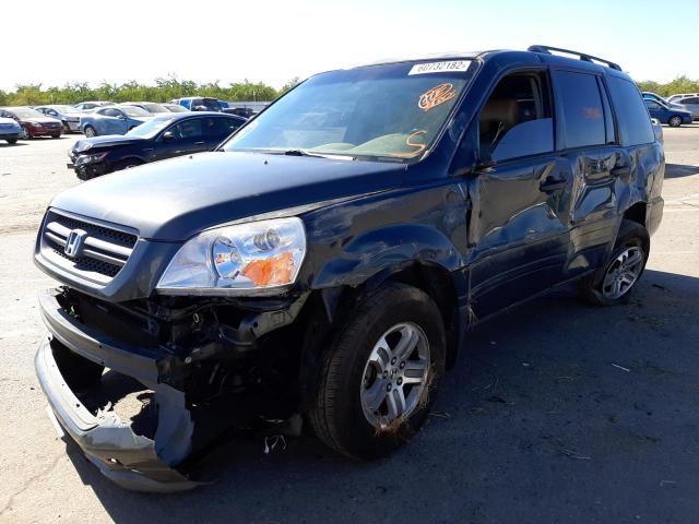 Photo 2 from auction – 2004 HONDA PILOT EXL with VIN 2HKYF18734H603221