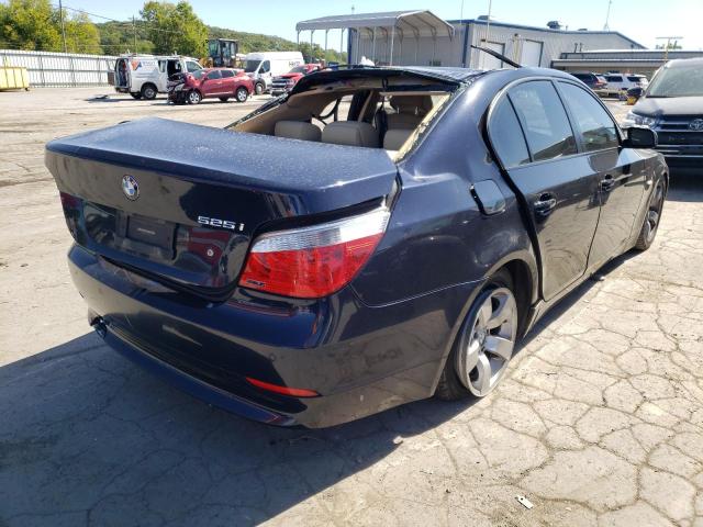 Photo 4 from auction – 2007 BMW 525 I with VIN WBANE53517CY05720