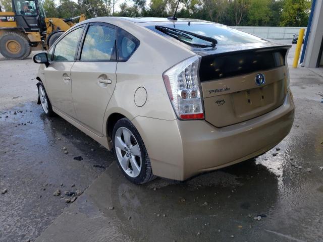 Photo 3 from auction – 2010 TOYOTA PRIUS with VIN JTDKN3DUXA0044260
