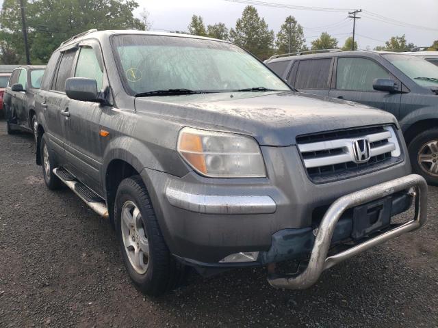 HONDA PILOT EXL 2007 with VIN 2HKYF18737H538648 - Photo from auction
