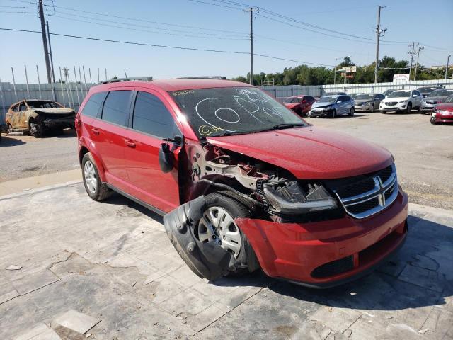 DODGE JOURNEY SE 2017 with VIN 3C4PDCAB0HT568610 - Photo from auction