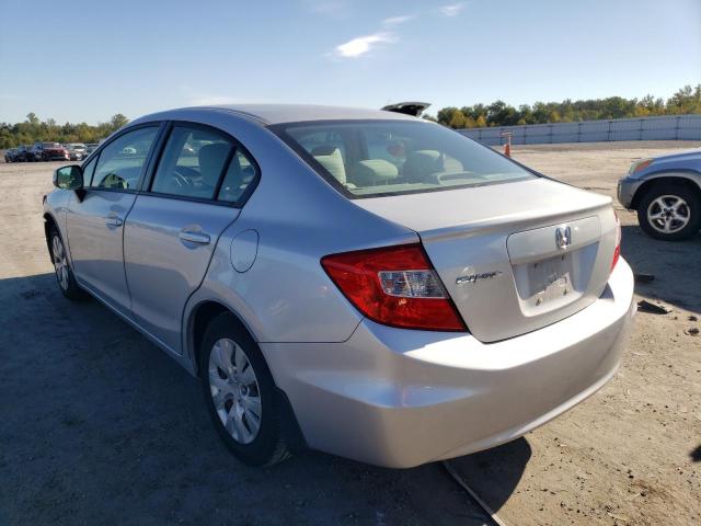 Photo 3 from auction – 2012 HONDA CIVIC LX with VIN 2HGFB2F52CH502772