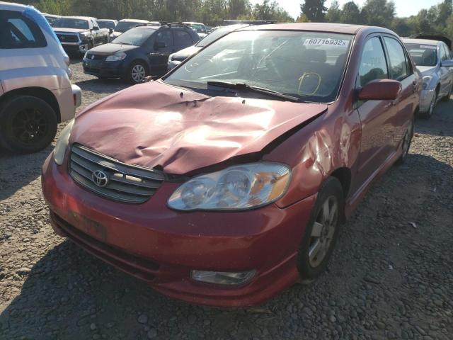Photo 2 from auction – 2003 TOYOTA COROLLA CE with VIN 2T1BR32E43C123819