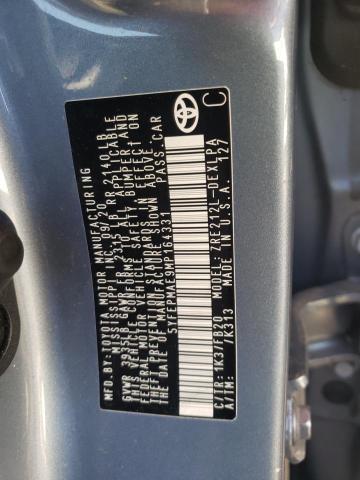 Photo 10 from auction – 2021 TOYOTA COROLLA LE with VIN 5YFEPMAE9MP164331