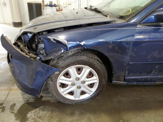 Photo 9 from auction – 2003 HONDA CIVIC EX with VIN 1HGES26833L019185