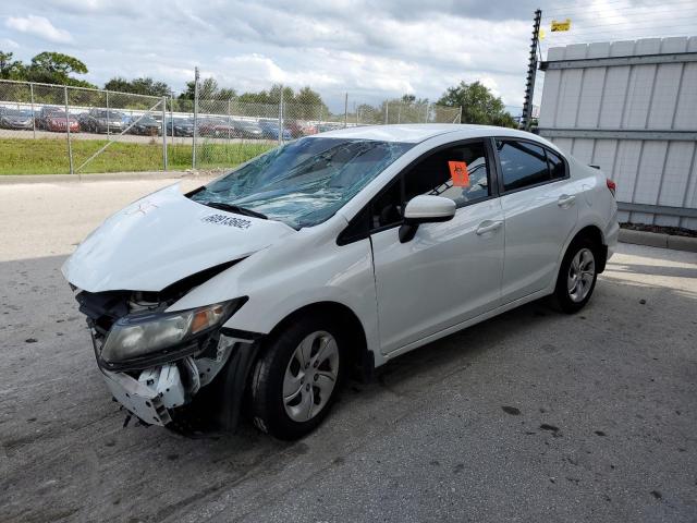 Photo 2 from auction – 2015 HONDA CIVIC LX with VIN 19XFB2F5XFE088512
