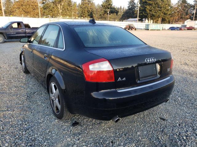 Photo 3 from auction – 2004 AUDI A4 3.0 QUA with VIN WAULT68E24A028757