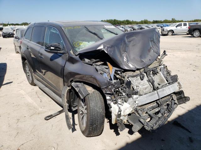 Photo 1 from auction – 2019 TOYOTA HIGHLANDER with VIN 5TDKZRFH9KS306890