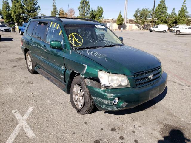 TOYOTA HIGHLANDER 2003 with VIN JTEGF21A230082779 - Photo from auction