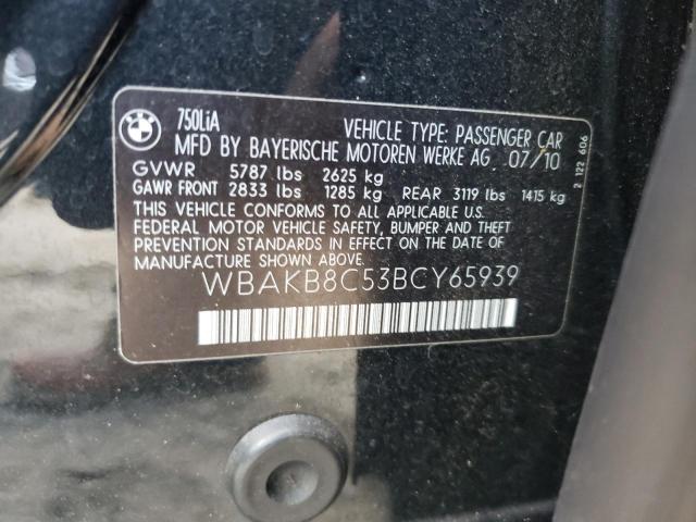 Photo 10 from auction – 2011 BMW ALPINA B7 with VIN WBAKB8C53BCY65939