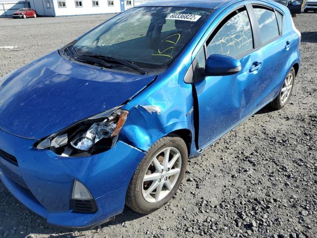 Photo 9 from auction – 2013 TOYOTA PRIUS C with VIN JTDKDTB38D1531243