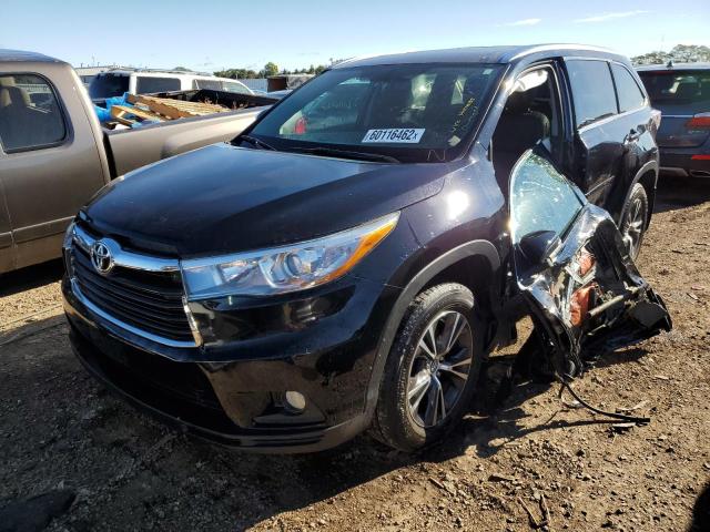 Photo 2 from auction – 2016 TOYOTA HIGHLANDER with VIN 5TDJKRFH6GS287013
