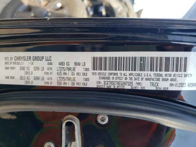 Photo 10 from auction – 2014 RAM 2500 SLT with VIN 3C6TR5DT0EG207325