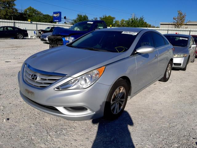 Photo 2 from auction – 2012 HYUNDAI SONATA GLS with VIN 5NPEB4AC7CH372376