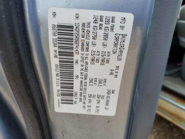Photo 10 from auction – 2006 DODGE CARAVAN SE with VIN 1D4GP25R96B741437