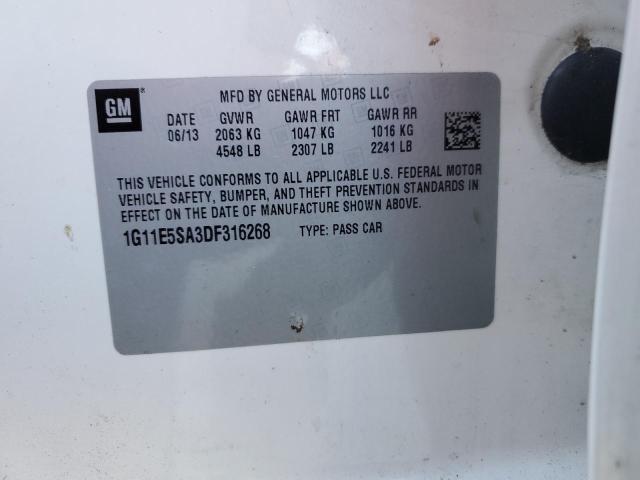 Photo 10 from auction – 2013 CHEVROLET MALIBU 2LT with VIN 1G11E5SA3DF316268