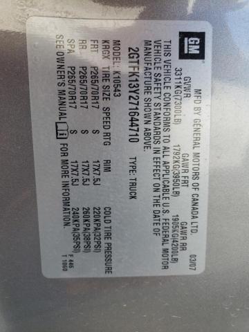 Photo 10 from auction – 2007 GMC NEW SIERRA with VIN 2GTFK13Y271644710