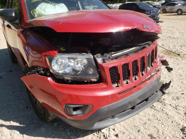 Photo 9 from auction – 2017 JEEP COMPASS SP with VIN 1C4NJCBA9HD131281