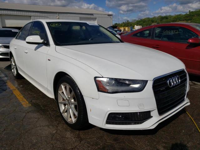 AUDI A4 PREMIUM 2014 with VIN WAUFFAFL9EN014471 - Photo from auction