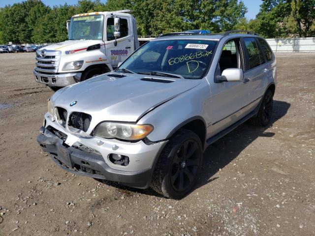 Photo 2 from auction – 2004 BMW X5 3.0I with VIN 5UXFA13554LU34034