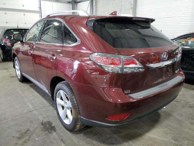 Photo 3 from auction – 2015 LEXUS RX 350 BAS with VIN 2T2BK1BA6FC293217