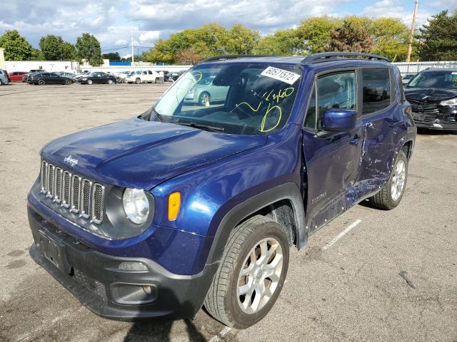 Photo 2 from auction – 2017 JEEP RENEGADE L with VIN ZACCJBBB3HPG43937