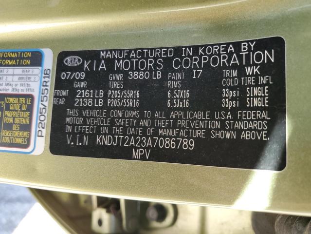 Photo 10 from auction – 2010 KIA SOUL + with VIN KNDJT2A23A7086789