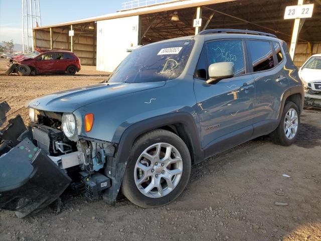Photo 2 from auction – 2018 JEEP RENEGADE L with VIN ZACCJABB3JPJ57707