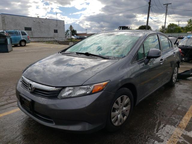 Photo 2 from auction – 2012 HONDA CIVIC LX with VIN 19XFB2F58CE000794