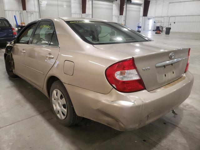 Photo 3 from auction – 2003 TOYOTA CAMRY LE with VIN 4T1BE32KX3U755546