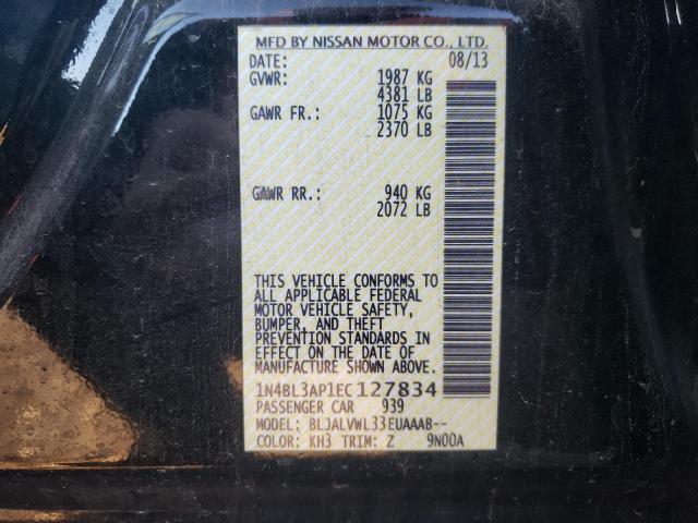 Photo 10 from auction – 2014 NISSAN ALTIMA 3.5 with VIN 1N4BL3AP1EC127834