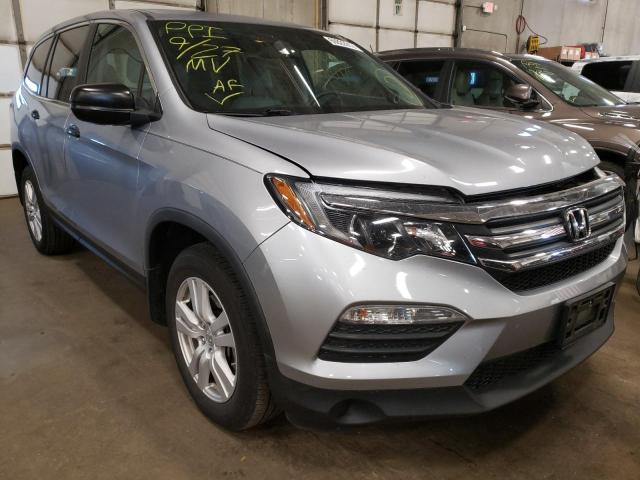 Photo 1 from auction – 2017 HONDA PILOT LX with VIN 5FNYF6H10HB082875